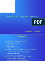 Cours Pétrole Brut Et Produits Petroliers