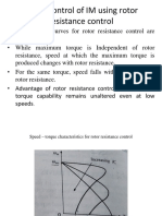 Speed Control of IM Using Rotor Resistance Control