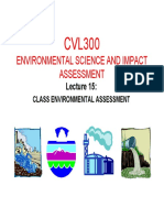 2015 Cvl300 Presentation 15 Class Environmenal Assessment