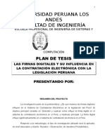 Modelo de Proyecto de Tesis