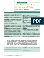 Elbow Instability Anatomy Biomechanics