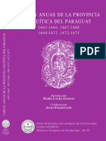 Cartas Anuas de La Provincia Jesuitica D PDF