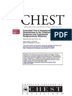 Streptokinase in The Treatment of Pleural Controlled Trial of Intrapleural