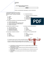 Prueba Sistema Reproductor Humano 6to