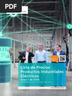 Lista de Precios SIEMENS 2018