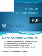 Modelos Negociacionales