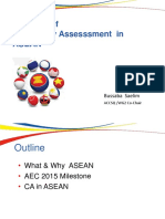 Direction of Conformity Assesssment in ASEAN