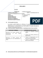 Silabus de Venta y Dispensacion de Productos Farmaceuticos y Afines