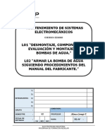 Mantenimiento de Sistemas Electromecánicos: CODIGO: EE6060