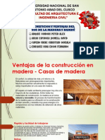 Ventajas de La Construcción en Madera y Bambu