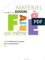 Matériel Montessori À Faire Soi Même