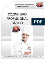 APOSTILA COZINHEIRO PROFISSIONAL BÁSICO Julho 2014 PDF