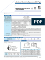 Surface Mount Type HD V: Aluminum Electrolytic Capacitors (SMD Type)