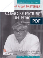 Como Se Escribe Un Periodico Bastenier PDF