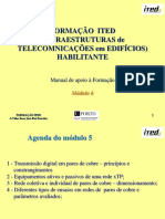 Curso Projectista Instalador ITED ENG e EGT Habilitante MOD 6