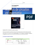 Capítulo 40 - La Función Escalón Unitario - Análisis de Circuitos en Ingeniería