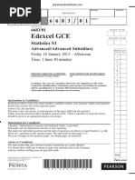 January 2012 QP - S1 Edexcel