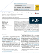 Unregularized Mutagenic Effects of Azo Dyes