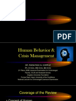 Human Behavior and Crisis MGT Corpuz