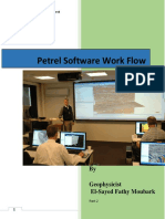 Petrel Software Work Flow Part 2