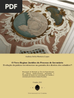 O Novo Regime Juridico Do Processo de Inventario. Evolucao Da Pratica Ou Retrocesso Na Garantia Dos Direitos Dos Cidadaos