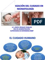 Clase 01 - Humanización Del Cuidado en Neonatología