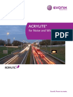 Acrylite For Noise Barriers Brochure