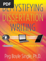 Demystifying Dissertation Writing