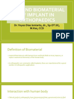 Type and Biomaterial Implant