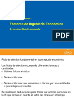 Factores de Ingeniería Económica: 6. Continuación Unidad I