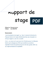 Rapport de Stage (Fudiciaire)