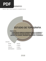 Estudio Topografico Losa Multiusos - Centro Recretivo