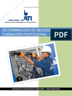 Determinación de Necesidades de Formación Profesional