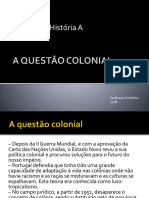 A Questão Colonial