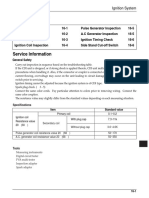 Ignition System: General Safety