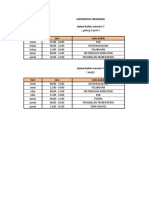 Universitas Semarang Jadwal Kuliah Semester 7