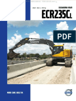 Catalogo Excavadora Hidraulica Ecr235cl Volvo Caracteristicas Equipamiento Dimensiones Especificaciones PDF