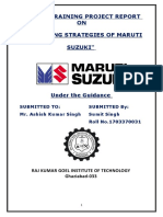 L Marketing Strategiesof Maruti Suzuki