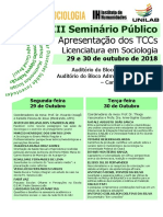 III Seminário Público Socio TCC