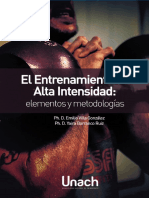 El Entrenamiento de Alta Intensidad Elementos y Metodologías PDF