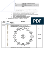 Unit 2 Voc & Reading Comp. Lesson Plan First Year Bac