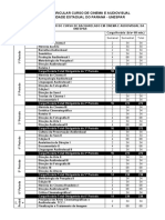 Matriz Curricular Novo PPC Cinema e Audiovisual