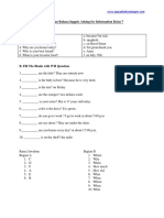 Soal Latihan Bahasa Inggris Asking For Information Kelas 7