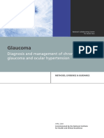 The National Collaborating Centre for Acute Care-Diagnosis and Management of Chronic Open Angle Glaucoma and Ocular Hypertension_Methods, Evidence & Guidance -National Collaborating Centre for Acute