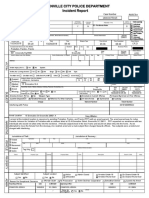 Greenville Police Department Incident Report - Redacted