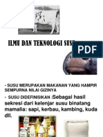 Ilmu Dan Teknologi Susu