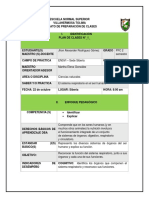 Plan de Clase 1 Ciencias Cuarto