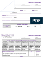 Points 92: Clinical Practice Evaluation 2S