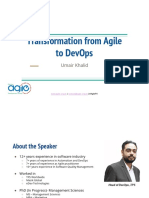 Transformation From Agile To DevOps by Umair Khalid