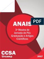 ANAIS III Jornada de Pós e Artigos